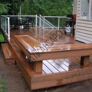 Ahşap Balkon Modern Serisi 4