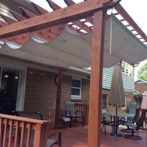 Pergola Beyaz Bulutlar