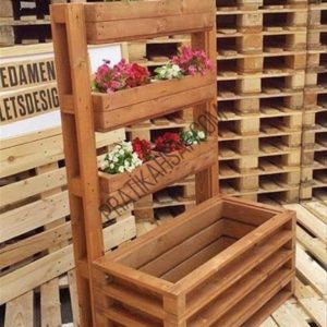 Ahşap Saksı 08