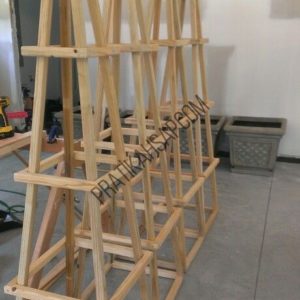 Ahşap Çiçeklik Modernite Ç6
