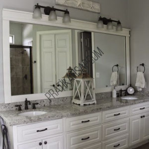 Ahşap Banyo Dolabı 7
