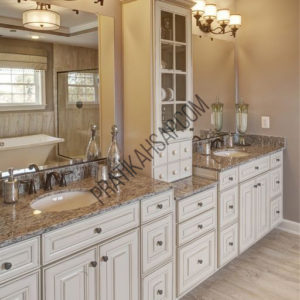 Ahşap Banyo Dolabı 8