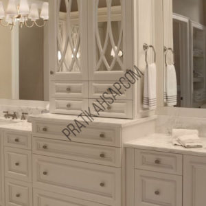 Ahşap Banyo Dolabı 9