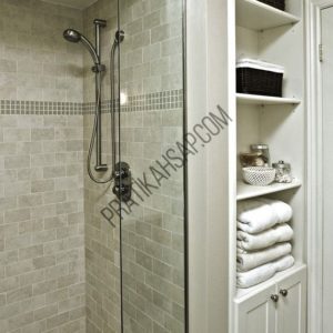 Ahşap Banyo Dolabı 5
